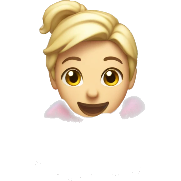 bubble bath in light pink bath tub emoji