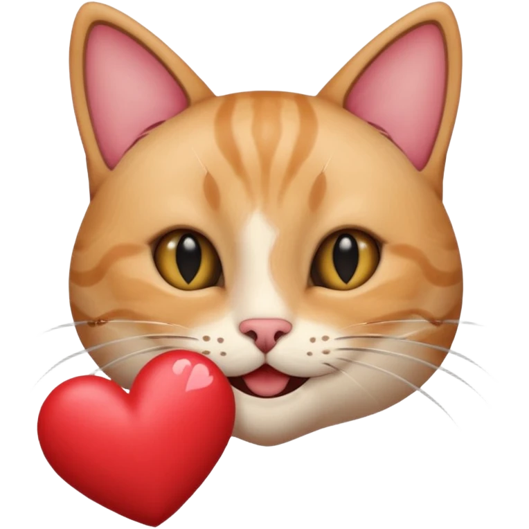 a combi of the 😽 and 🥰 emoji
