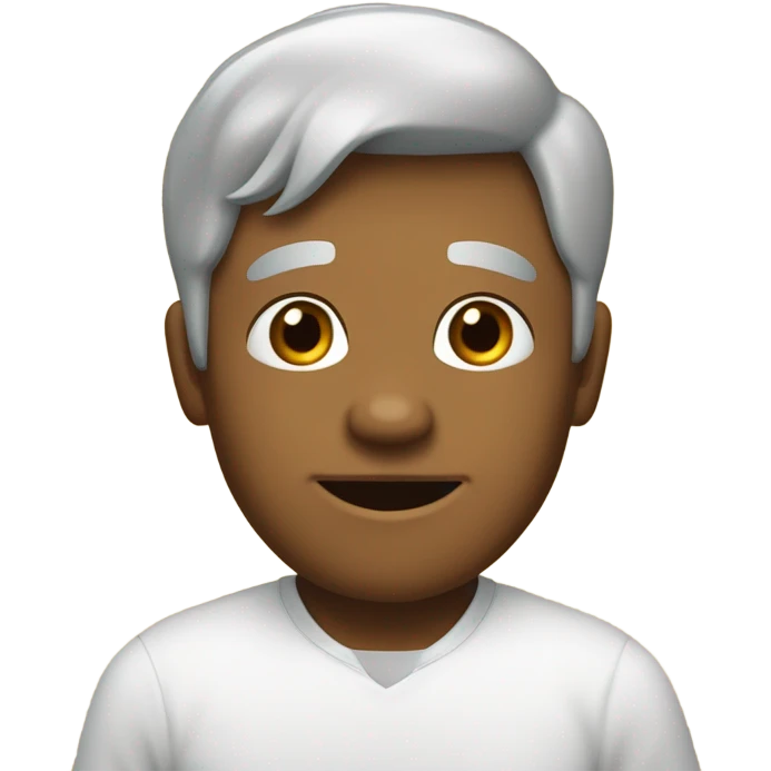 Porca fofinha a usar um laço emoji