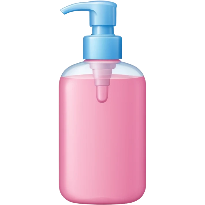 pink body wash bottle emoji