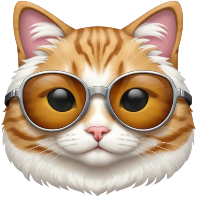 Cat wearing sunglasses emoji