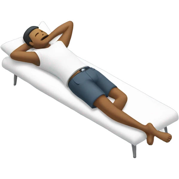 Laying down emoji