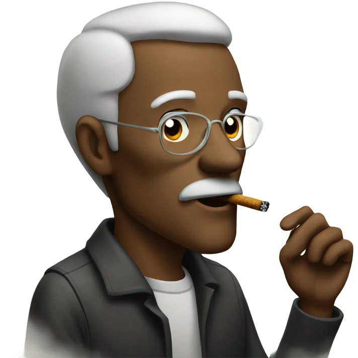 man smoking  emoji