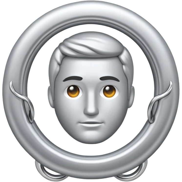 Man ring sliver emoji
