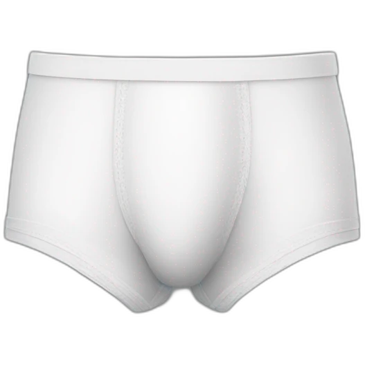Man underwear right emoji