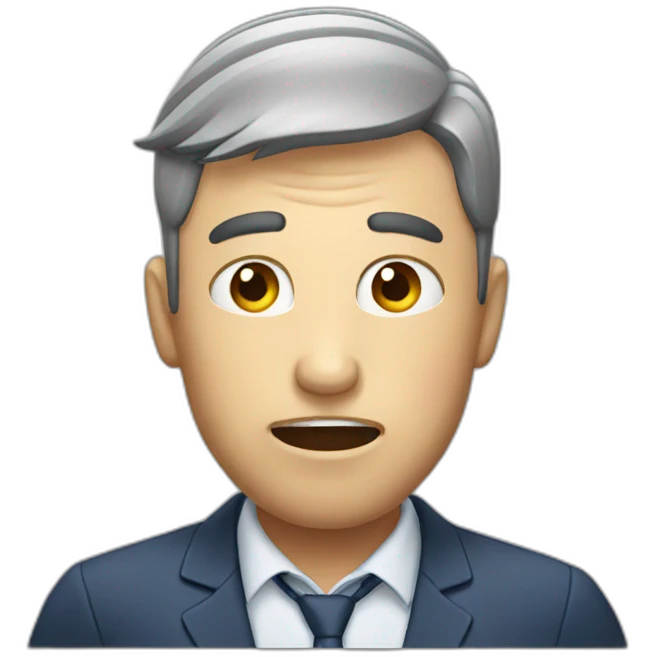 manager banging his head emoji
