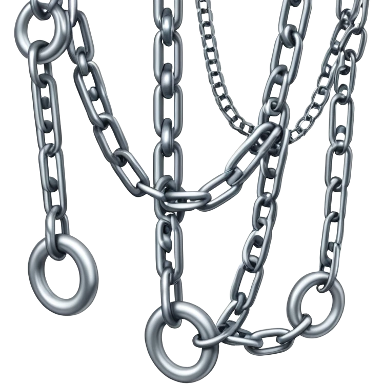  Chains vertical  emoji