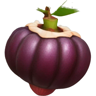 Mangosteen emoji