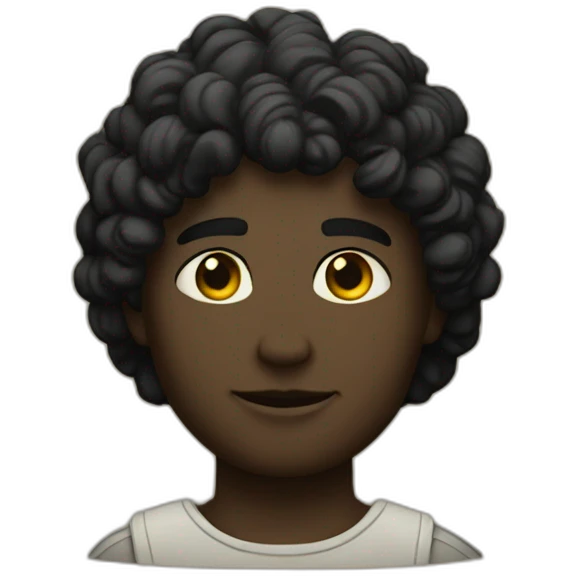apolo deus negro emoji