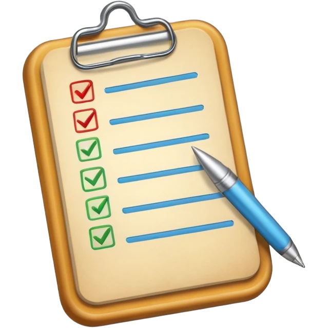 Check list  emoji