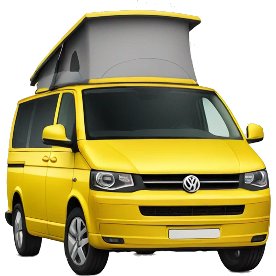 Yellow VW T5 emoji