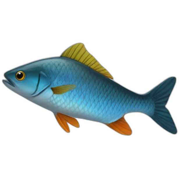Poisson pané emoji