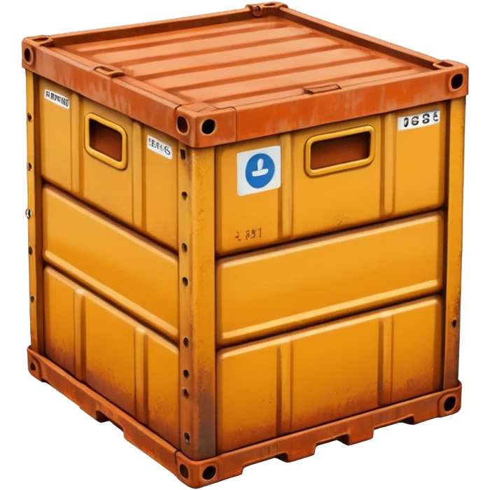 goods Contener emoji which is used for shipment of goods emoji