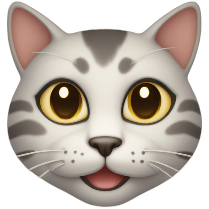 smiling cat human face emoji