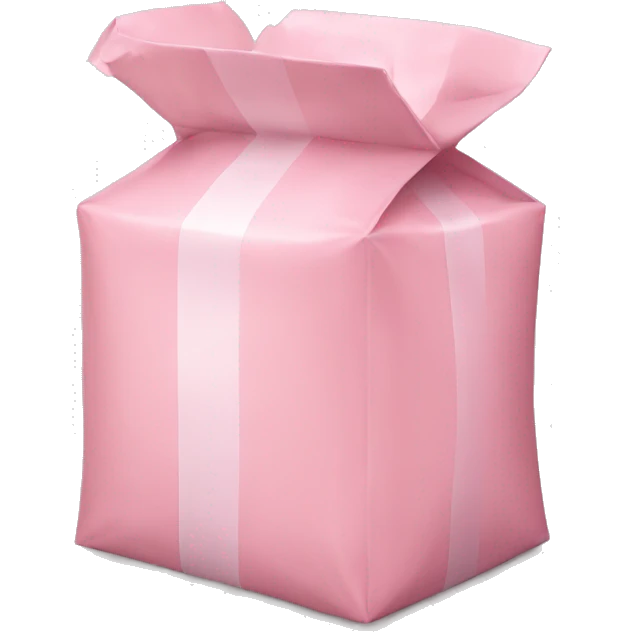 light pink package emoji