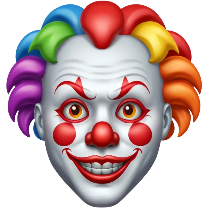 metal clown emoji