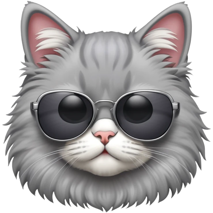 Cat wearing sunglasses emoji