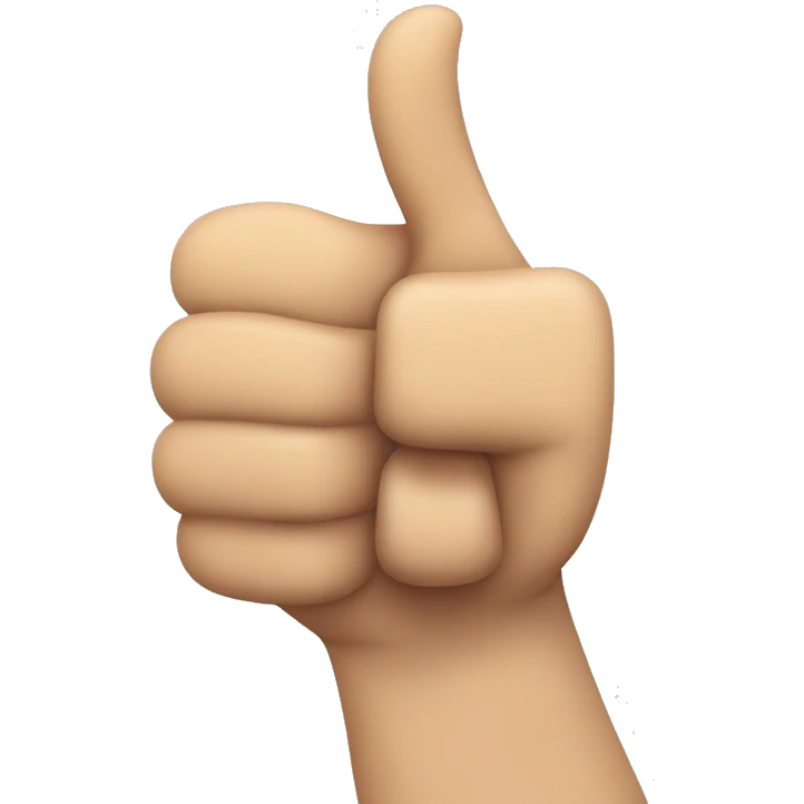 thumbs up emoji