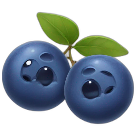 Blueberry emoji