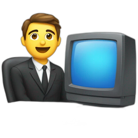 smm manager computer emoji
