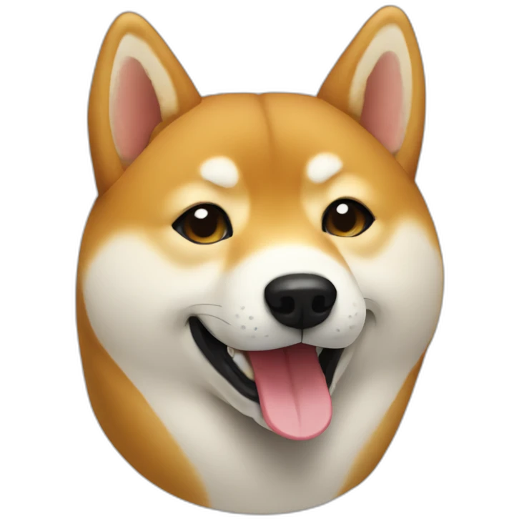 shiba drinking beer emoji