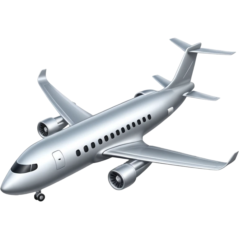 Luxury airplane emoji
