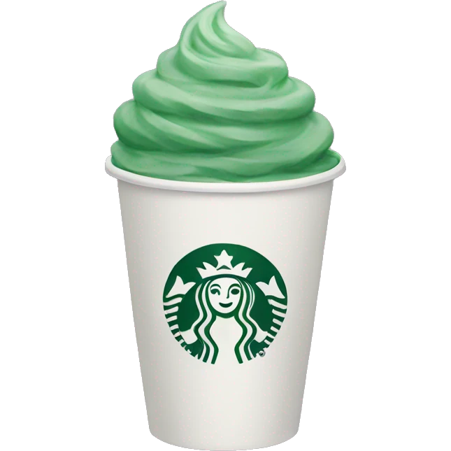 Starbucks cup emoji
