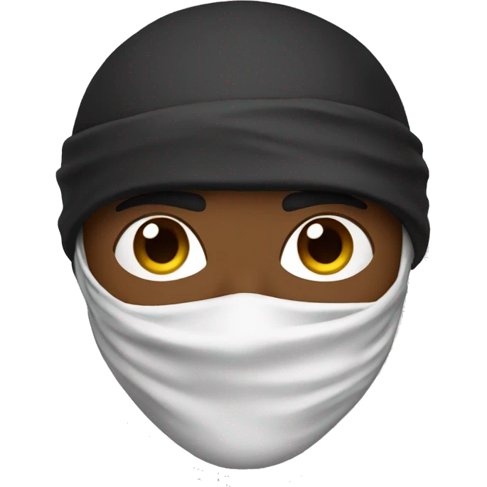 White ninja emoji