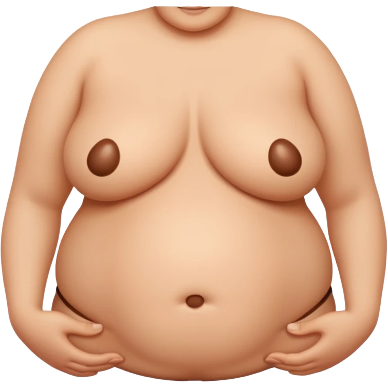 What the belly emoji