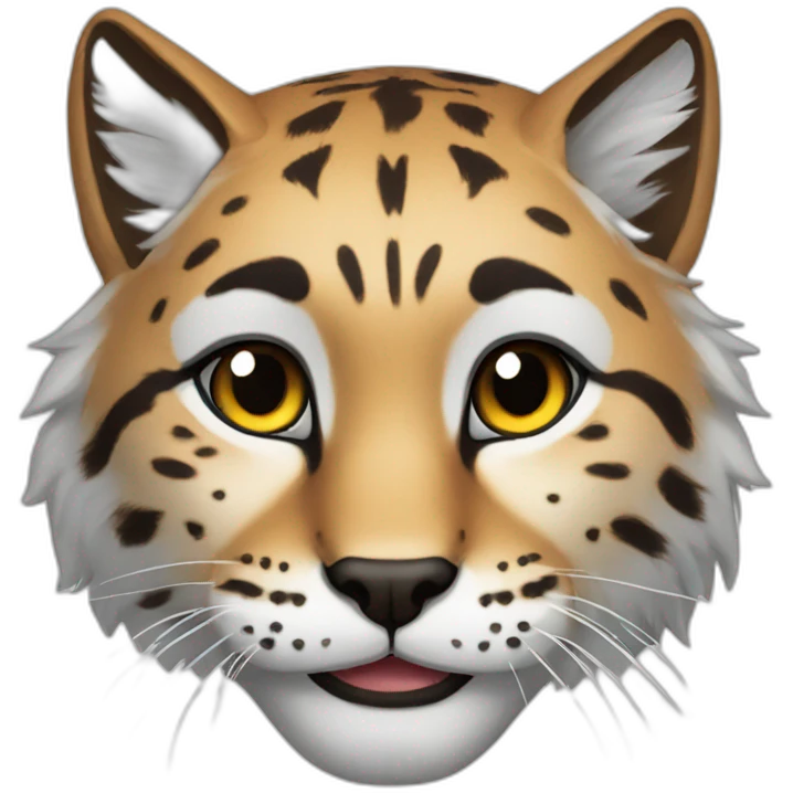 Smile lynx emoji