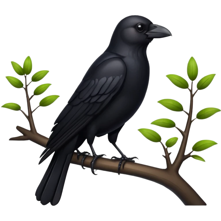 crow emoji