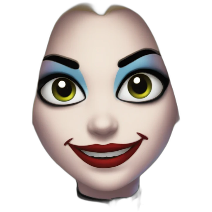 Harley quinn comic emoji