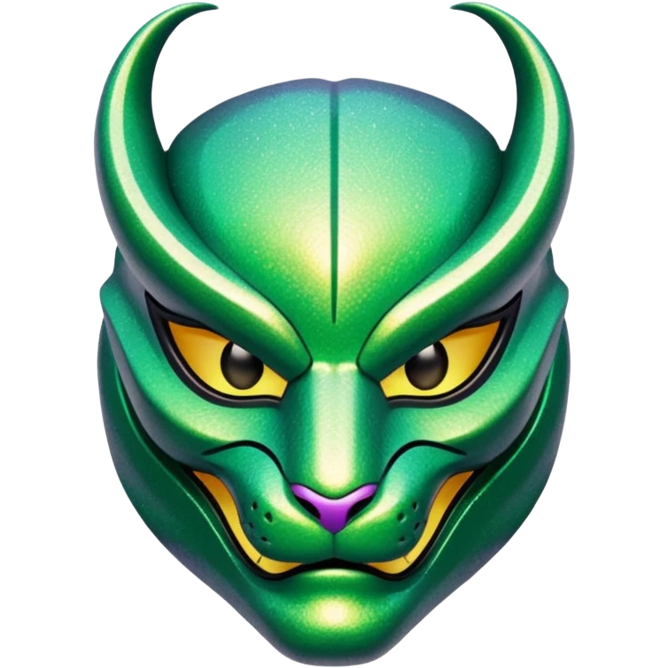 glitter green viper valorant mask emoji