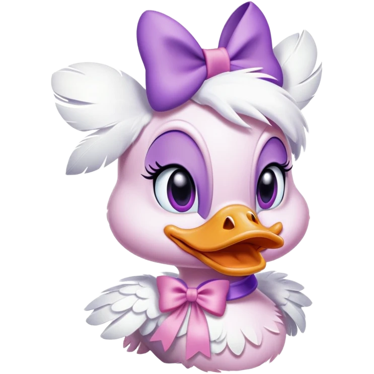 classic Daisy Duck from Disney emoji