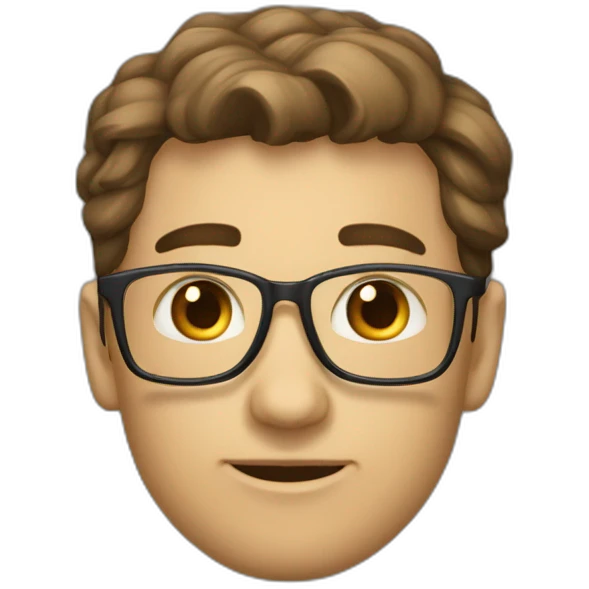 современная мартышка в модной одежде emoji