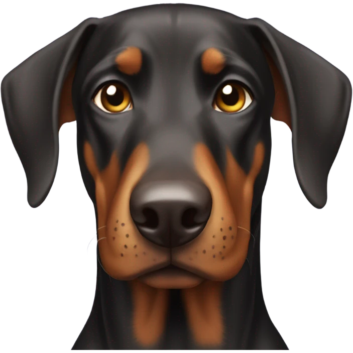 Doberman  emoji