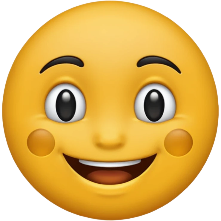 Black and smilying emoji, remove frackles emoji