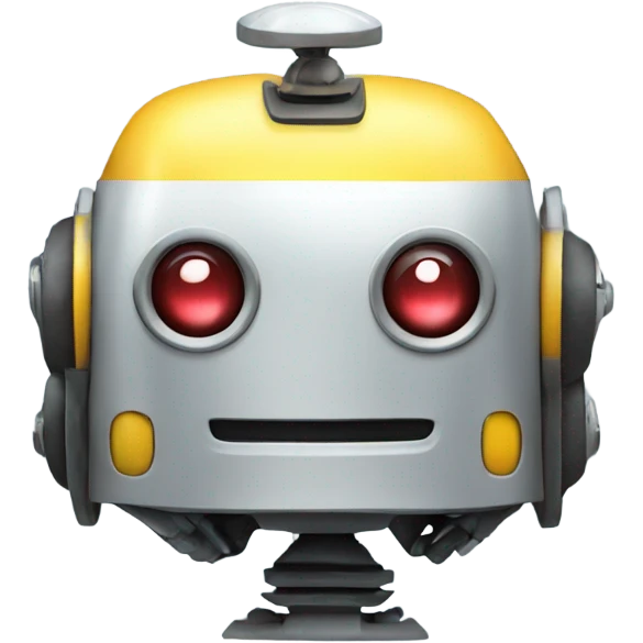 Robot car emoji