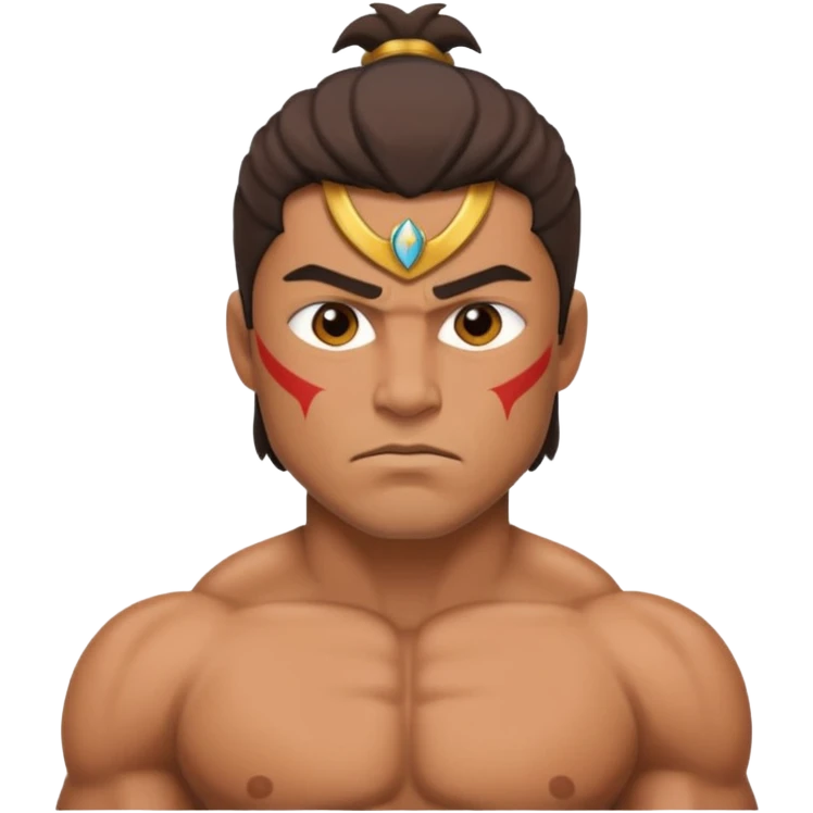 portrait of warrior man emoji