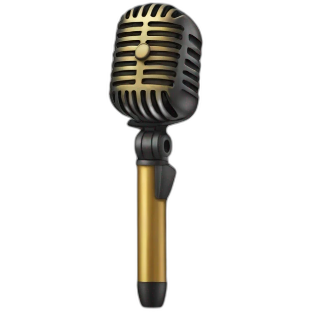 Mic wand emoji