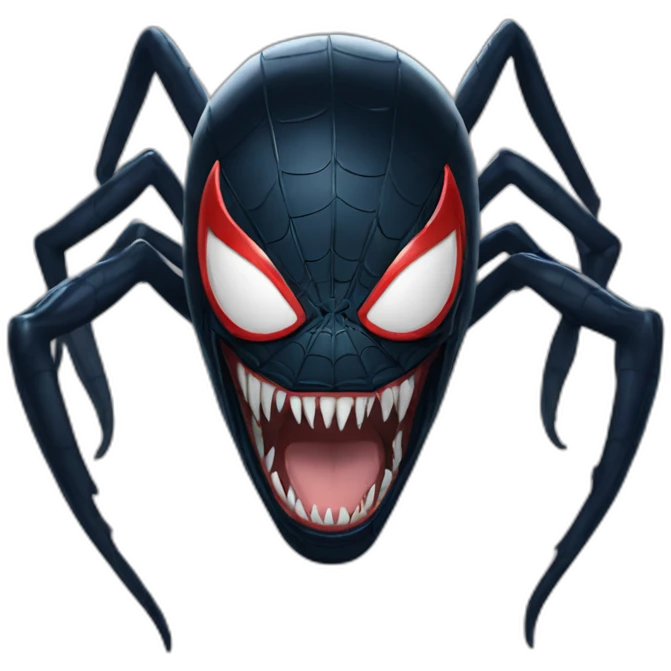Venom spider-man emoji