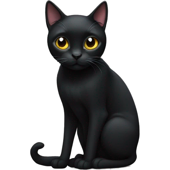 black cat emoji