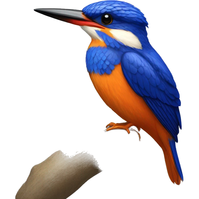 azure kingfisher emoji