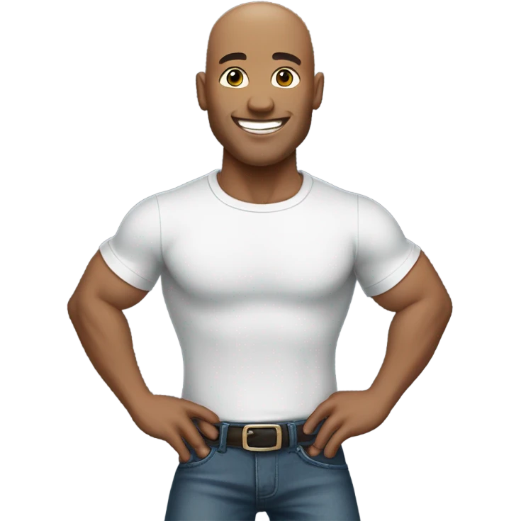 Dwayne Johnson emoji