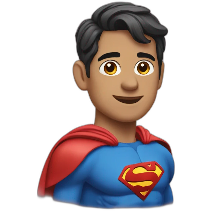 Chapri super man emoji