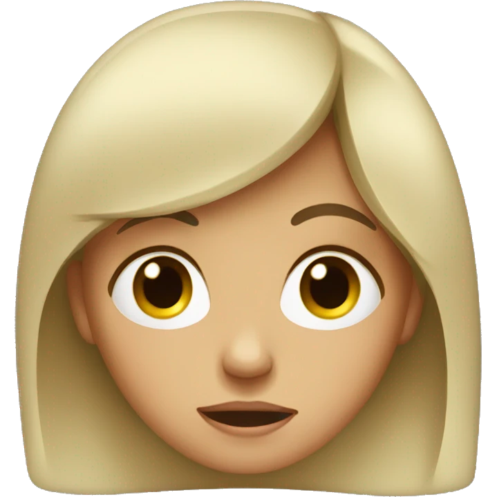 "a girl is cry" emoji