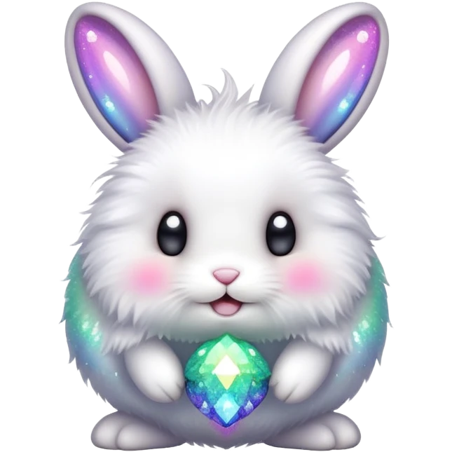 Bunny pooping sparkles  emoji