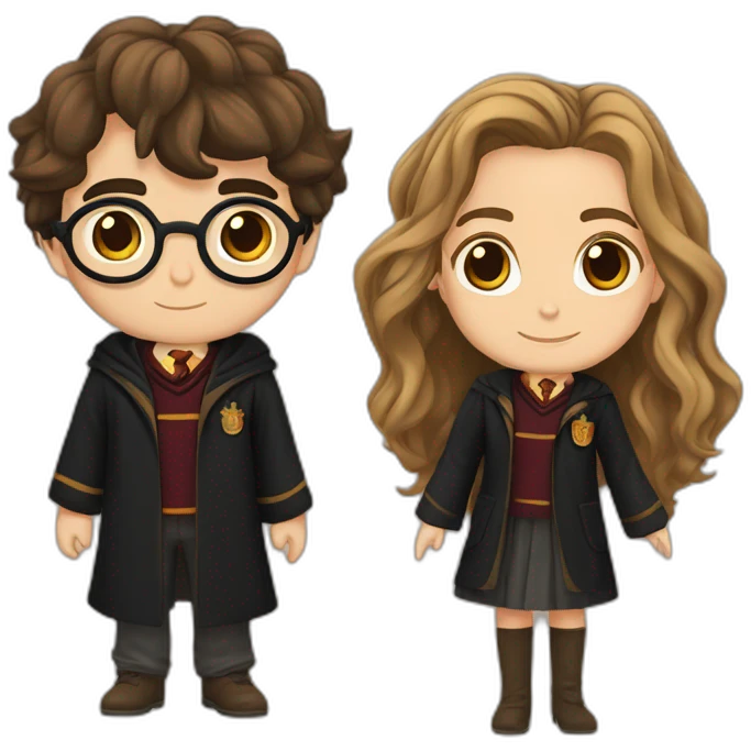 Harry potter et hermione emoji