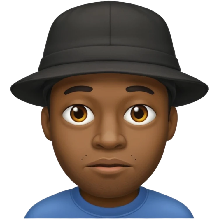 black man ugle face emojitrap emoji