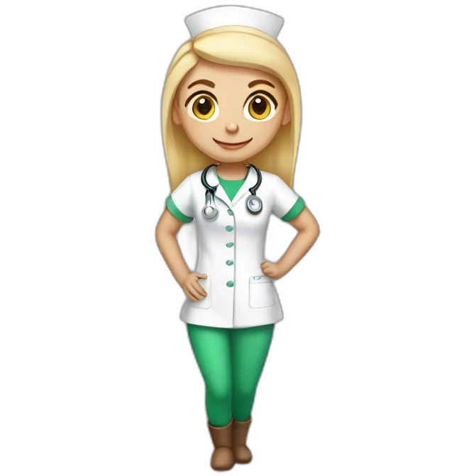 nurse elf emoji